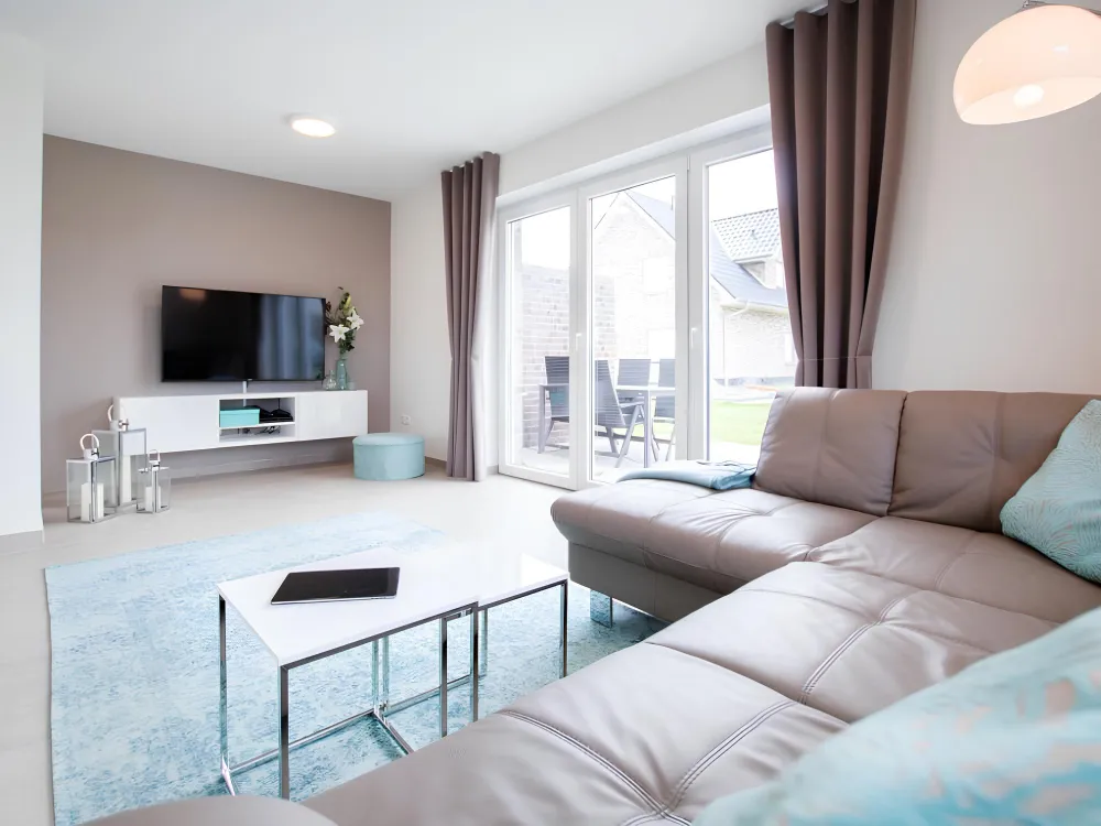 Gemütlicher Innenraum einer Ferienwohnung in Butjadingen